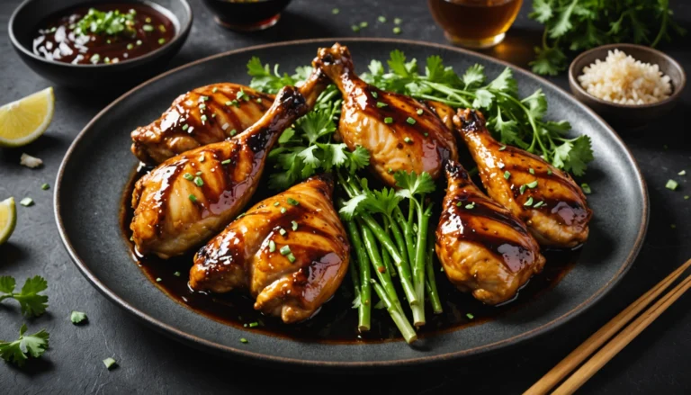marinade poulet sauce soja miel gingembre
