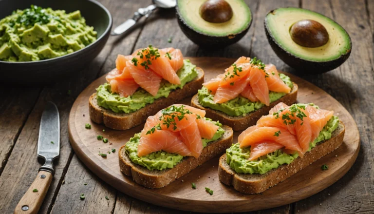 recette avocado toast saumon