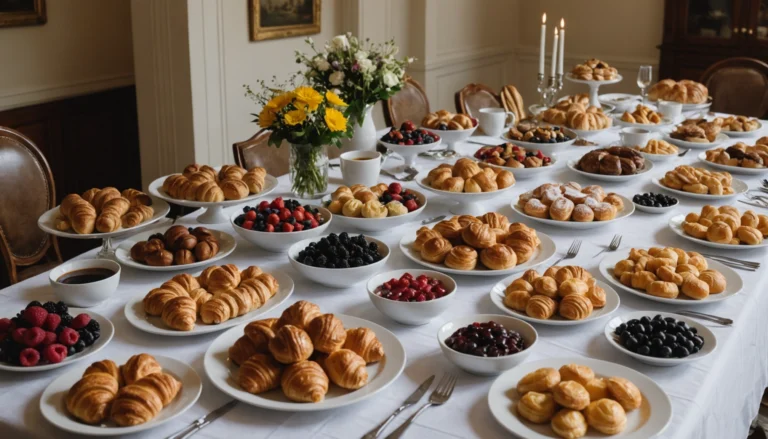 buffet traiteur petit déjeuner