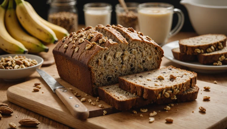 recette banana bread proteiné