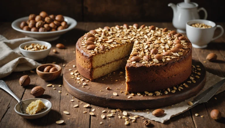 gateau au noisette et amande