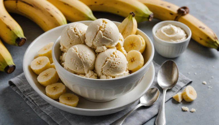 recette glace banane