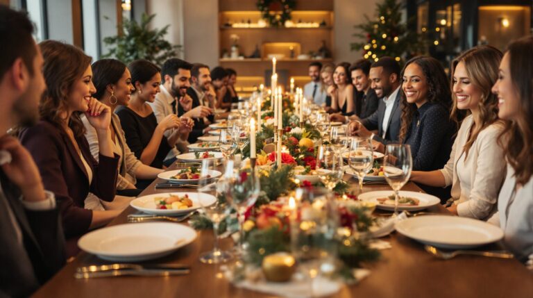 repas fin d'année entreprise