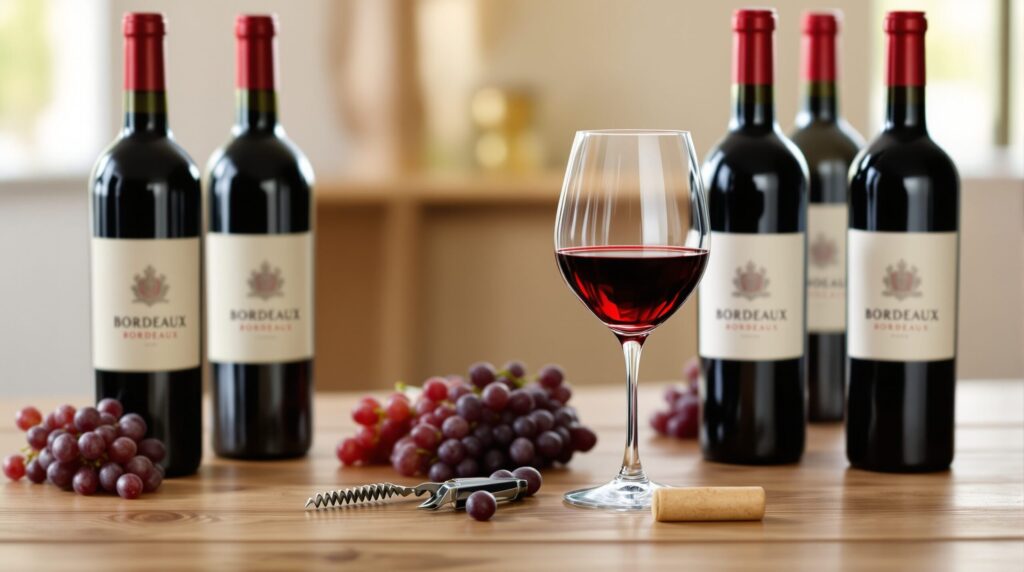 vin rouge bordeaux