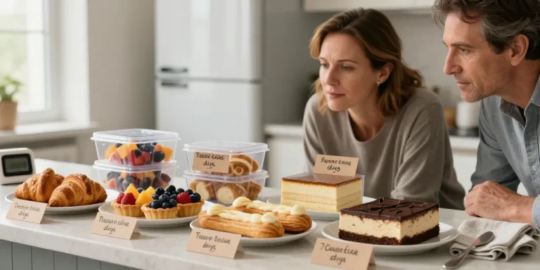combien de temps garder patisserie au frigo