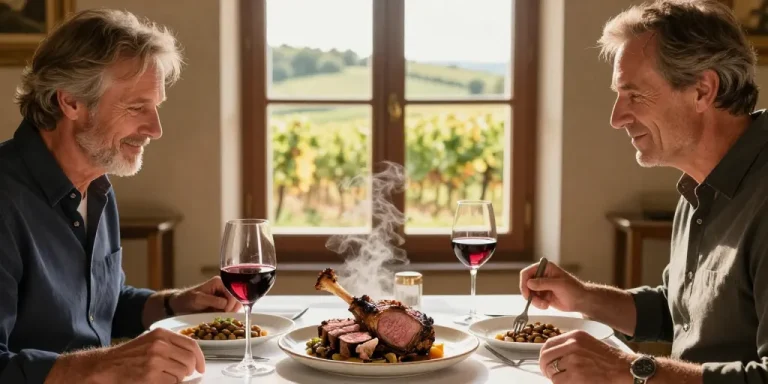 quel vin avec gigot d'agneau flageolets