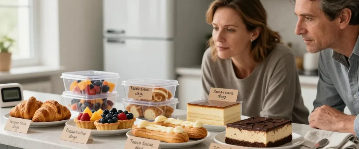 combien de temps garder patisserie au frigo