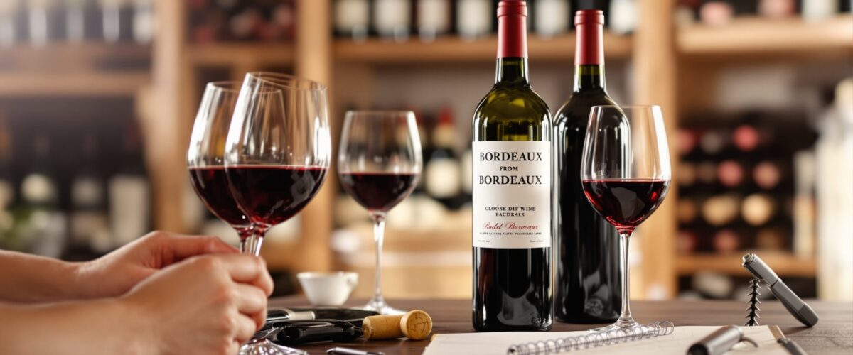 vin rouge bordeaux