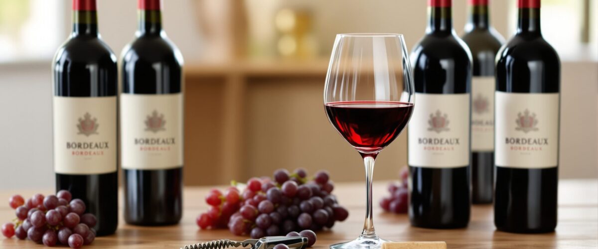 vin rouge bordeaux
