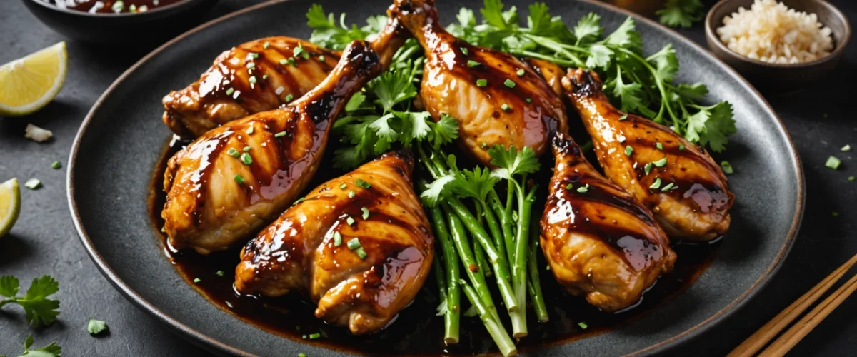 marinade poulet sauce soja miel gingembre
